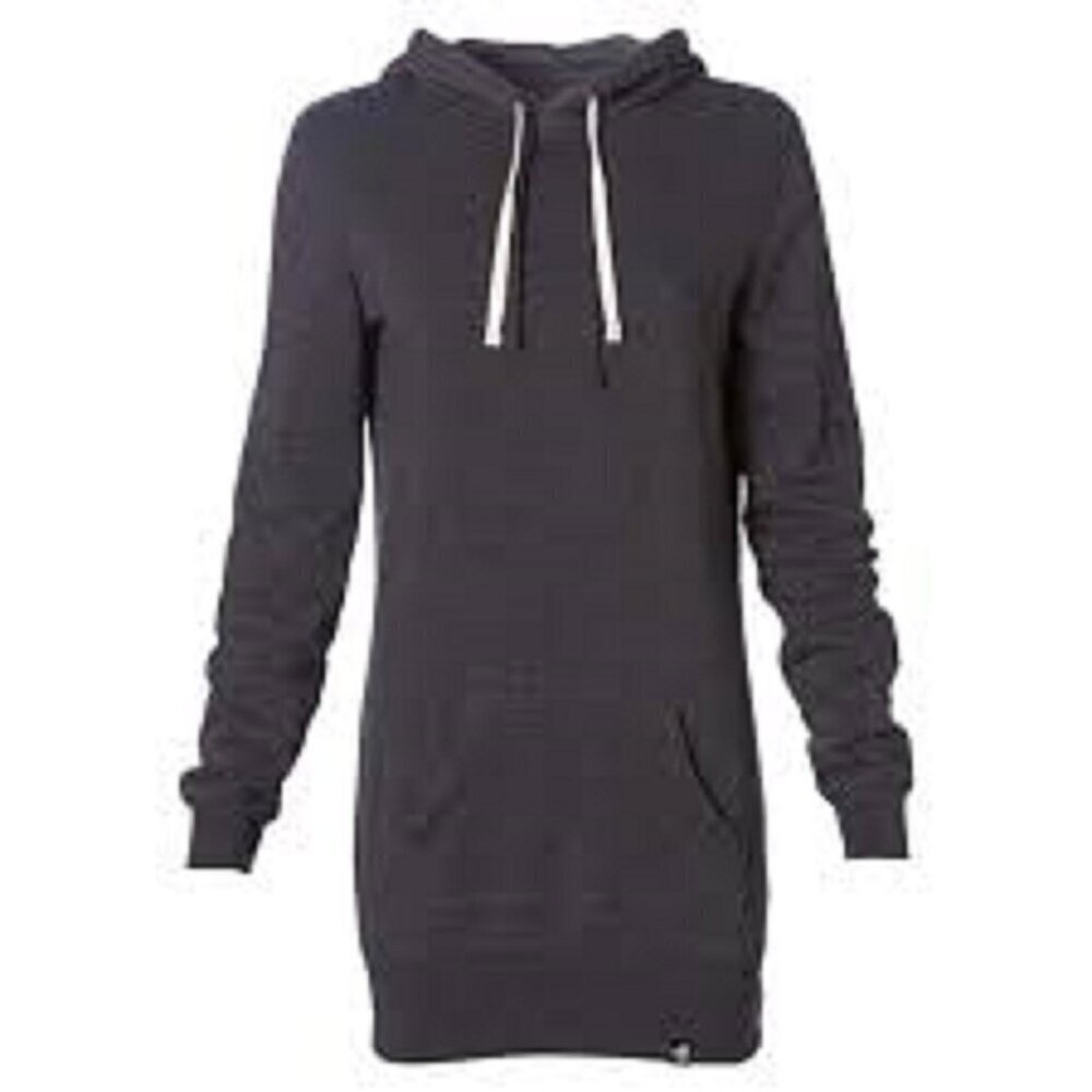 80Eighty Gray Fleece Lined Hooded Dress Women's size S / M - NWT's